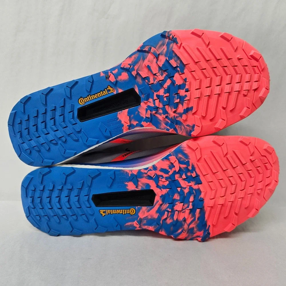 Adidas Terrex Speed Ultra Trail Running Shoes GZ8920 Grey Blue Red Men Size 10.5
